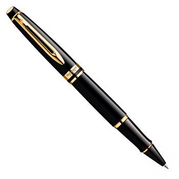 Ручка-роллер Waterman Expert Black Lacquer GT (S0951680)